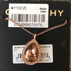 Rose gold necklace